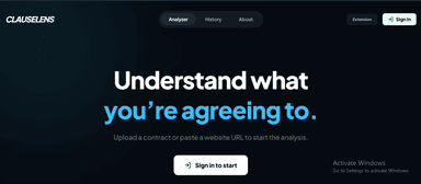 ClauseLens | AI-Powered Legal Intelligence Platform